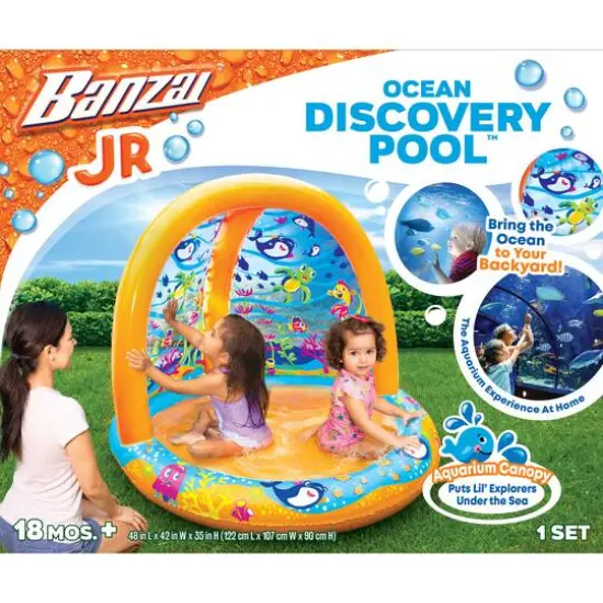 Banzai&reg; 48'' Inflatable Ocean Discovery Pool {4}