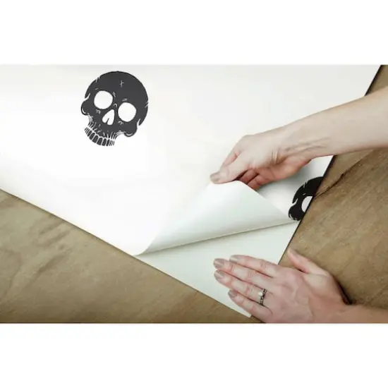 RoomMates Disney&reg; Cruella Glamour Skulls Peel & Stick Wallpaper Black {10}