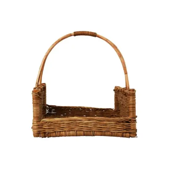 Hello Honey&reg; 16" Natural Decorative Rattan Hanging Basket {3}