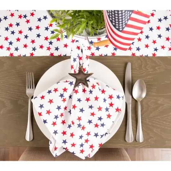 DII&reg; Americana Stars Napkins, 6ct. {10}