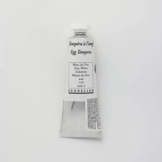 Sennelier Zinc White Egg Tempera, 34mL {1}