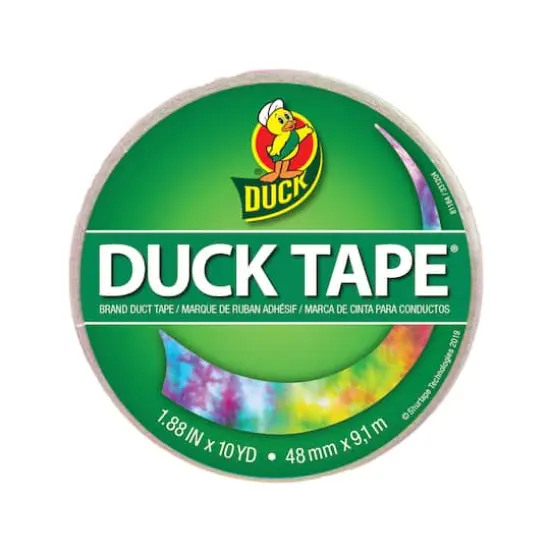 Duck Tape&reg; Brand Tie Dye Print Duct Tape {5}