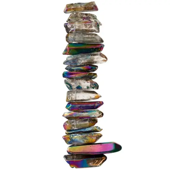 Multicolor Luster Quartz Nugget Beads by Bead Landing&trade; {4}