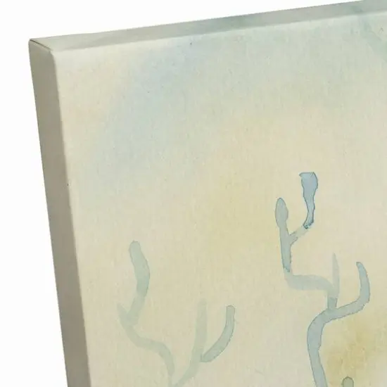 Green Sea Turtle 24" x 16" Canvas Wall Art {6}