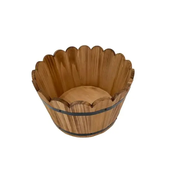 11.5" Wood & Metal Barrel by Ashland&reg; {4}