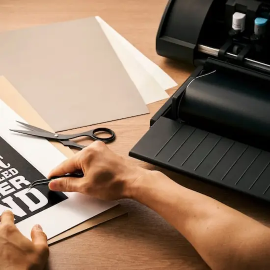 Silhouette CAMEO&reg; 5 Matte Black Cutting Machine {3}