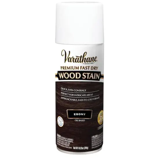Varathane&reg; Premium Fast Dry Wood Stain Spray Ebony {1}