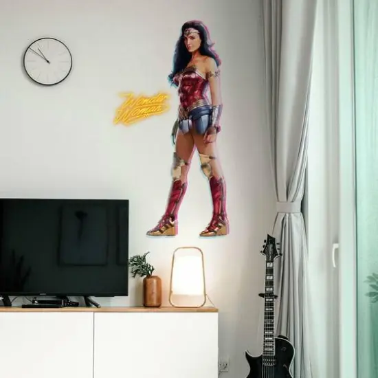 RoomMates Wonder Woman Peel & Stick Giant Wall Decals {3}