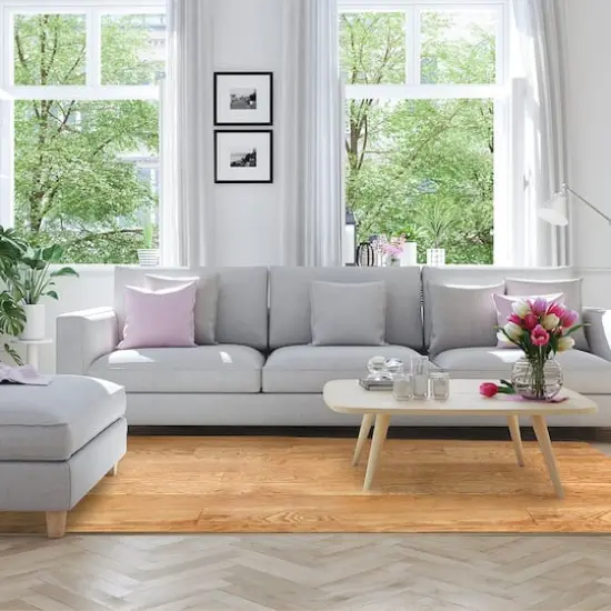 Sorbus 24" Interlocking Floor Tile Mats, 12ct. Pine {5}