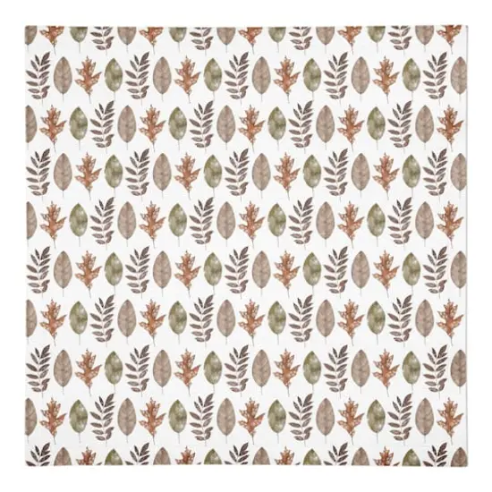Fall Leaf Pattern Cotton Twill Napkin {1}