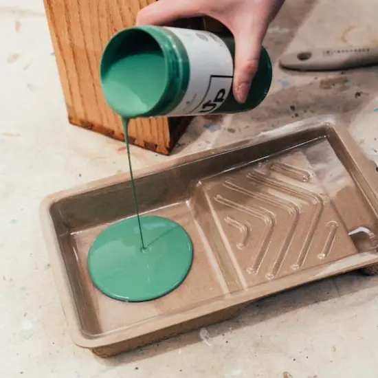 Up Paint&trade; Premium Chalk Finish Paint Green Escape {4}