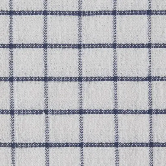 DII&reg; French Blue Combo Windowpane Dishcloths, 6ct. {4}