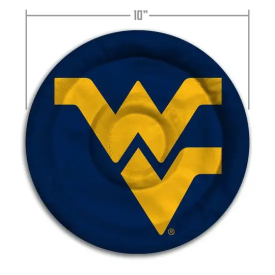 NCAA Flimzee Bean-Bag Flying Disc West Virginia Mountaineers {6}