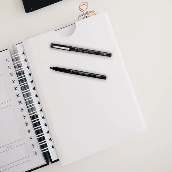 JAM Paper 3.5mm Thick Calligraphy Pen, 2ct. Black {4}