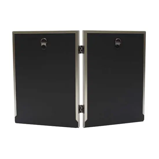 Simply Essentials&trade; 4" x 6" Antique Pewter Hinged Frame by Studio D&eacute;cor&reg; {4}