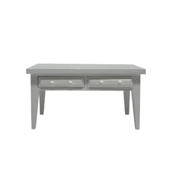 Miniature White Entry Table by Make Market&reg; {1}