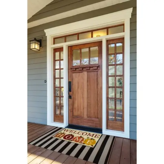 DII&reg; Welcome Home Pumpkins Doormat {6}