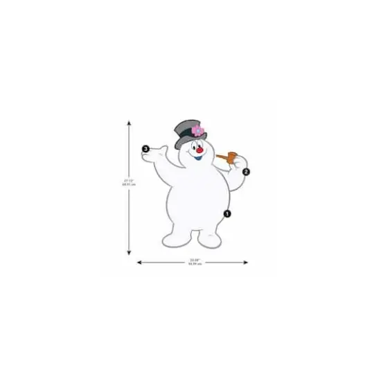 RoomMates Dry Erase Frosty Peel & Stick Giant Wall Decals {5}