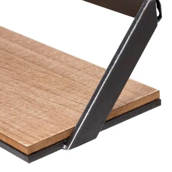 Honey Can Do Floating Decorative Metal & Wood Wall Shelves, 3ct. {10}