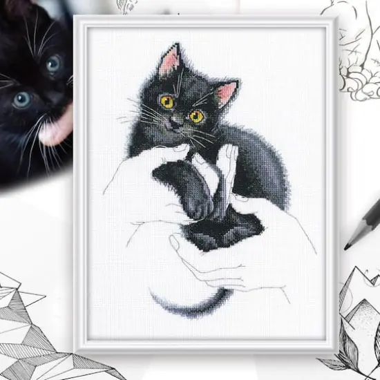 RTO Warmth In Palms Counted Cross Stitch Kit {5}