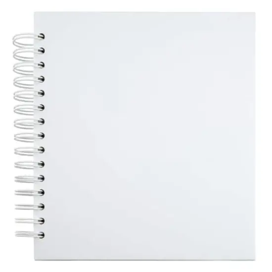 8" x 8" Spiral Bound Scrapbook Album by Recollections&reg; White {1}