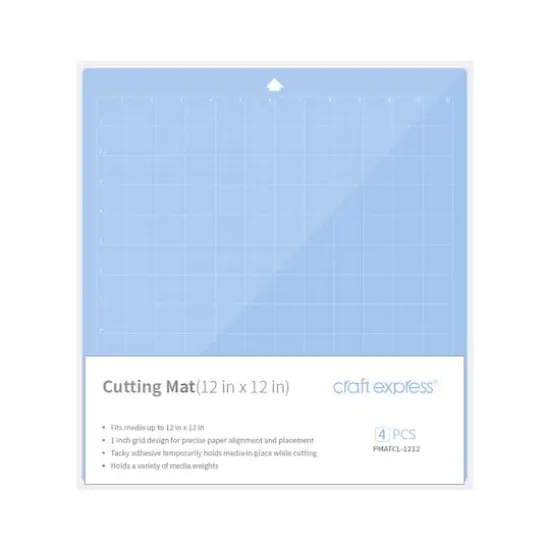 Craft Express 4ct. 12" x 12" Square Cutting Mats {3}