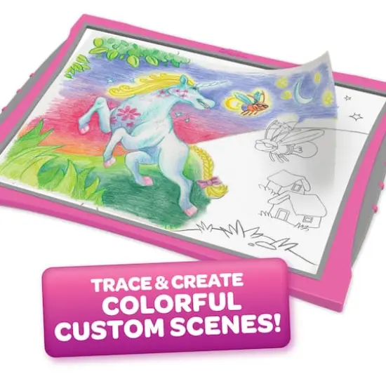 Crayola&reg; Pink Light Up Tracing Pad {4}
