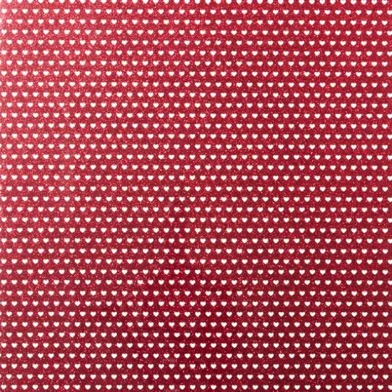 Cricut&reg; Glitter Iron-On&trade; Mesh Hearts Red {3}