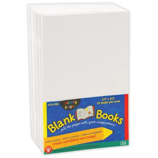 Hygloss&reg; Blank Paperback Books, 10ct. {1}