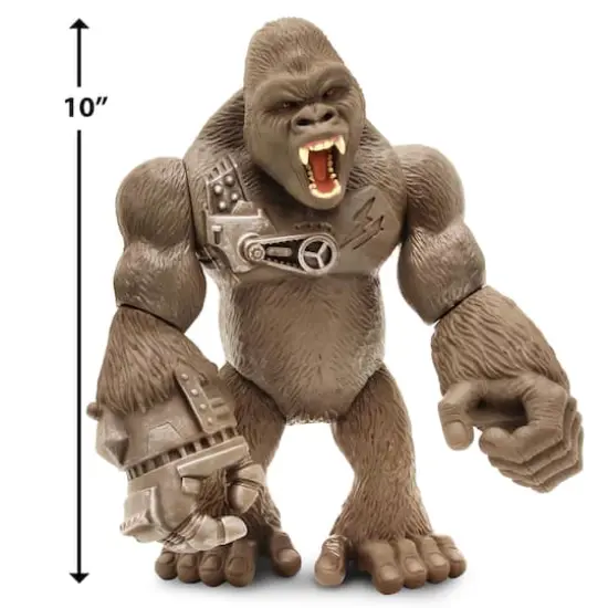 Lanard Jurassic Clash Mega Monster Cyber 10" Gorilla Action Figure {5}