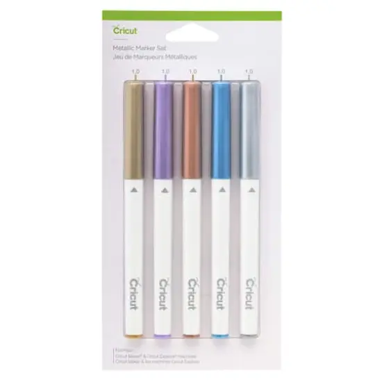Cricut&reg; Metallic Med Point Pen Set, 5 Pieces {4}