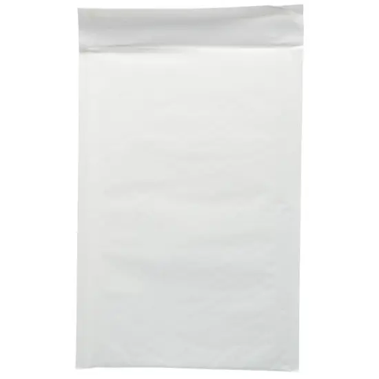 JAM Paper 8.5" x 13" White Kraft Bubble Lite Padded Mailers, 25ct. {4}