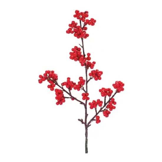 23" Red Berry Twig Sprays, 6ct. {4}