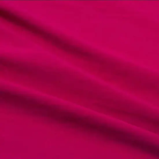 Fabric Merchants Solid Cotton Spandex Fabric Hot Pink {1}