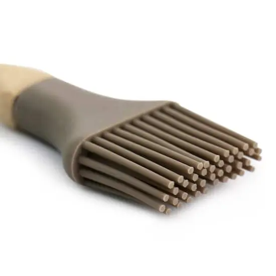 Martha Stewart Taupe Silicone Mini Brush Kitchen Utensil {4}