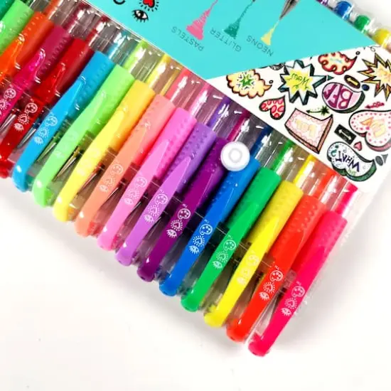 Bright Stripes 24-Color Gel Pen Multi-Pack {4}