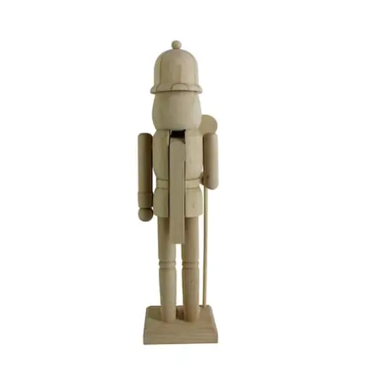 14" Soldier with Peppermint Staff DIY Pinewood Nutcracker by Make Market&reg; {6}