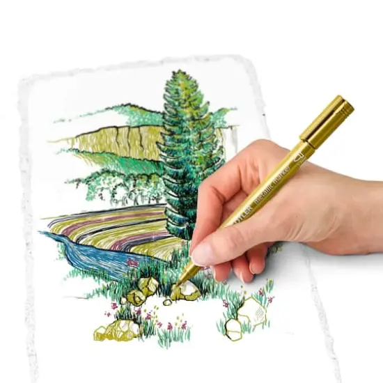 Staedtler&reg; 10 Color Bullet Tip Metallic Pen Set {4}