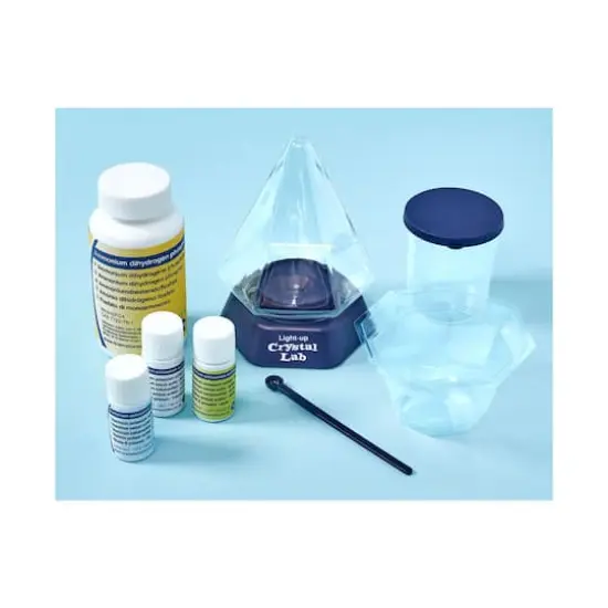Brainstorm Toys Light Up Crystals Lab Grow Your Own Crystal Activity Kit {3}