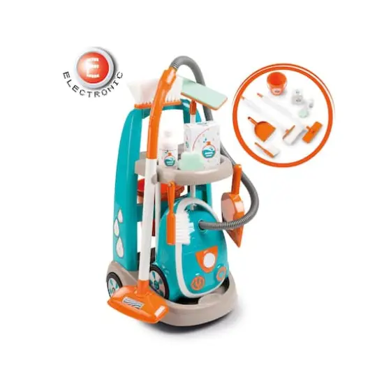 Smoby Cleaning Trolley {1}
