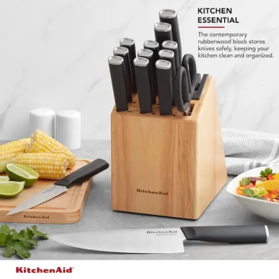 KitchenAid Classic 15-Piece Knife Block Set {4}