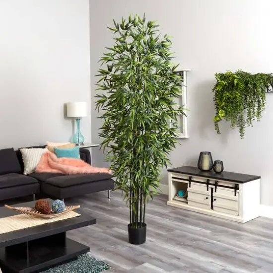 7ft. Potted Green Bamboo Tree {5}