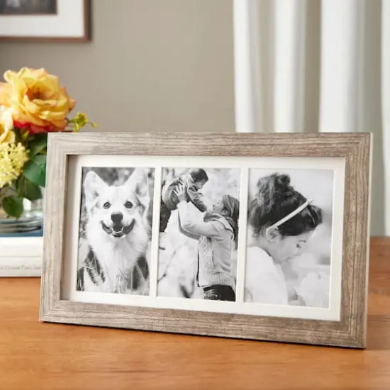 Simply Essentials&trade; 4" x 6" Gray Frame by Studio D&eacute;cor&reg; {3}