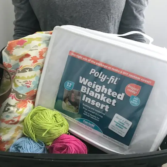 Poly-Fil&reg; 12lb. Weighted Blanket Insert {3}