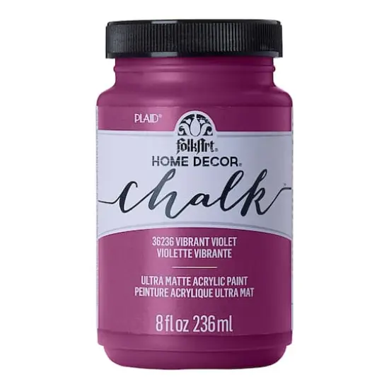 FolkArt&reg; Home Decor&trade; Chalk Paint Vibrant Violet {1}