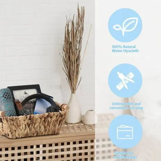 NEX&trade; Decorative Hand Woven Storage Baskets, 2ct. {3}