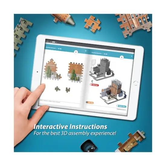 Castles & Cathedrals - Le Chateau Frontenac 3D Puzzle: 865 Pcs {17}