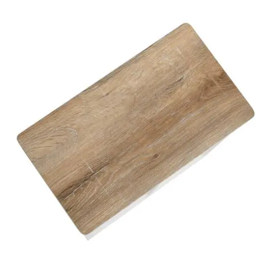 Household Essentials 25" Jamestown C-Shaped End Table Coastal Oak {7}