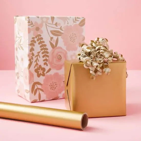 Shiny Gold Wrapping Paper By Celebrate It&trade; {3}
