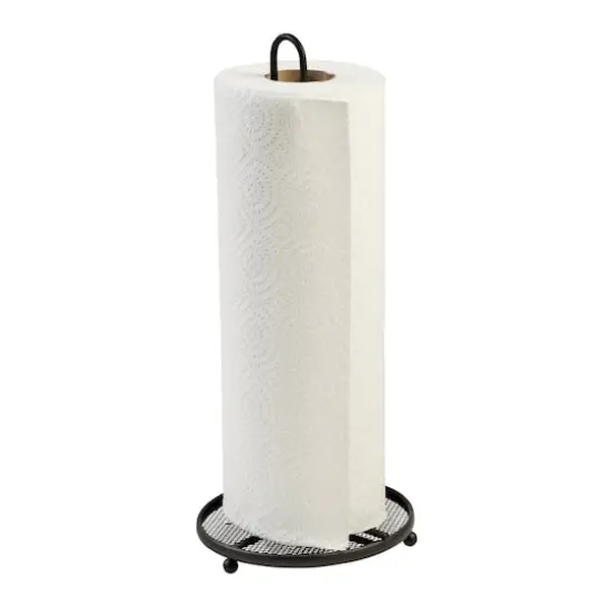 Honey Can Do Black Wire Paper Towel Holder {1}